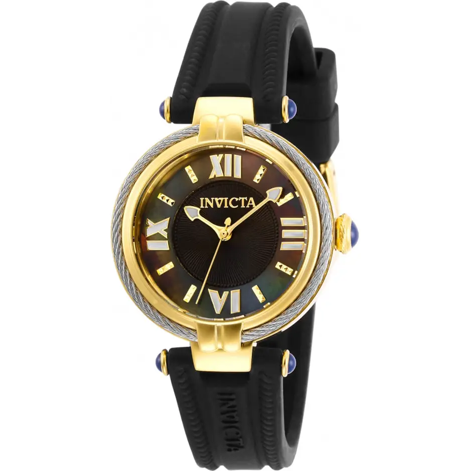 Invicta Women’s Bolt Quartz Black MOP Stainless Steel/Black