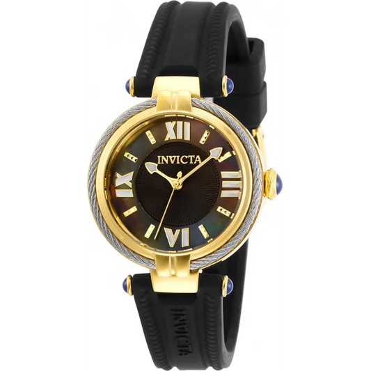 Invicta Women’s Bolt Quartz Black MOP Stainless Steel/Black