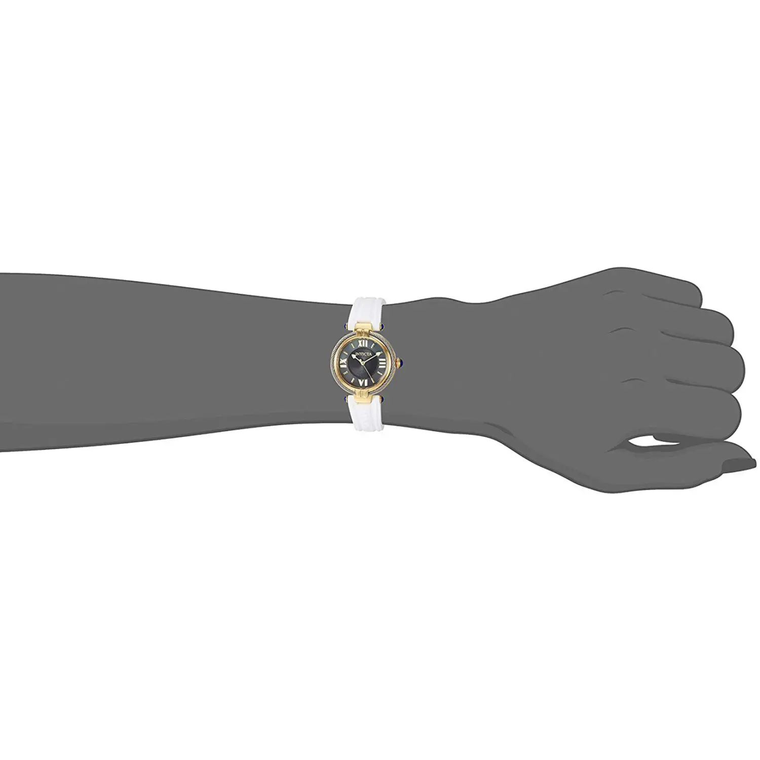 Invicta Women’s Bolt Quartz Black MOP Stainless Steel/White