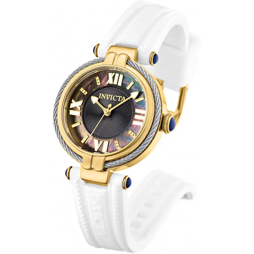 Invicta Women’s Bolt Quartz Black MOP Stainless Steel/White