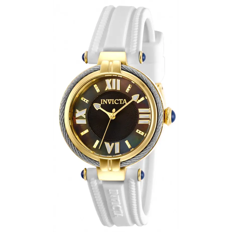 Invicta Women’s Bolt Quartz Black MOP Stainless Steel/White