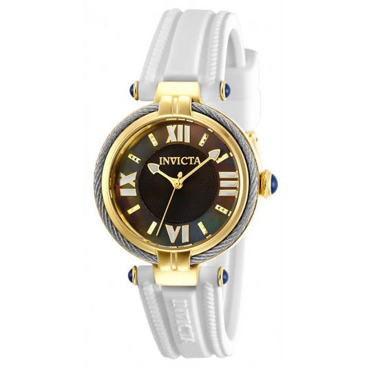 Invicta Women’s Bolt Quartz Black MOP Stainless Steel/White