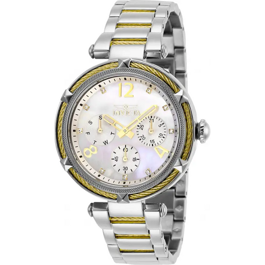 Invicta Women’s Bolt Quartz Chronograph Two Tone Stainless