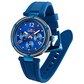 Invicta Women’s Bolt Quartz Crystals Stainless Steel/Blue