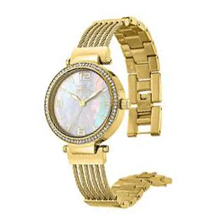 Invicta Women’s Bolt Quartz Gold Tone Stainless Steel Watch
