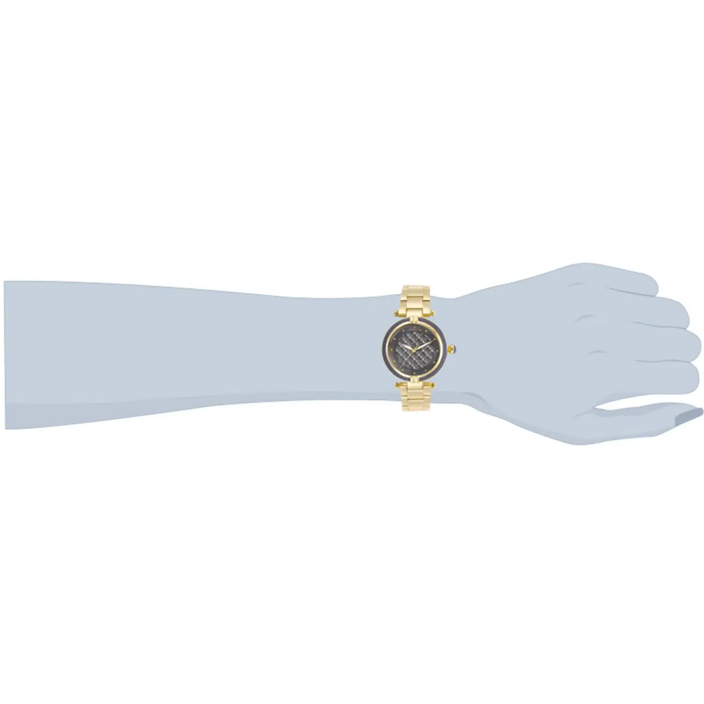 Invicta Women’s Bolt Quartz Gunmetal Dial Gold Tone