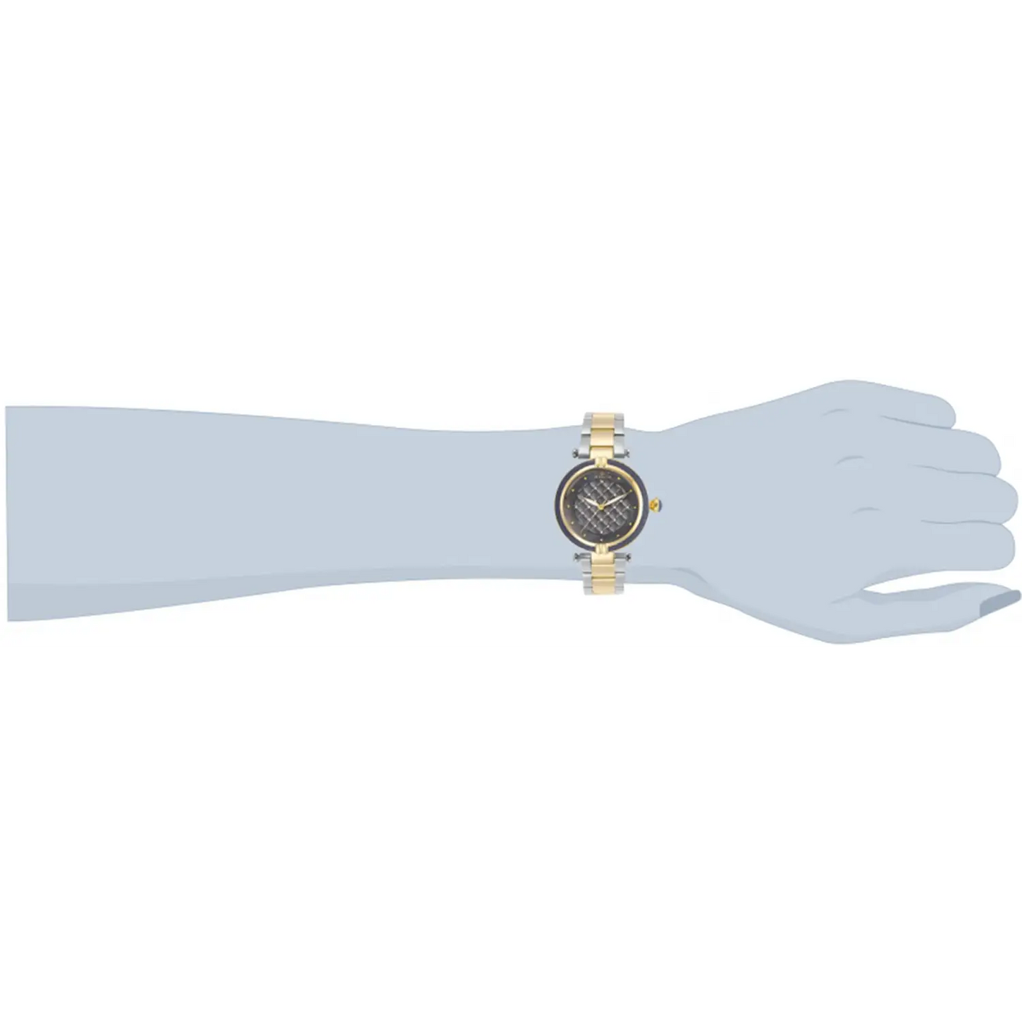 Invicta Women’s Bolt Quartz Gunmetal Dial Two Tone Stainless