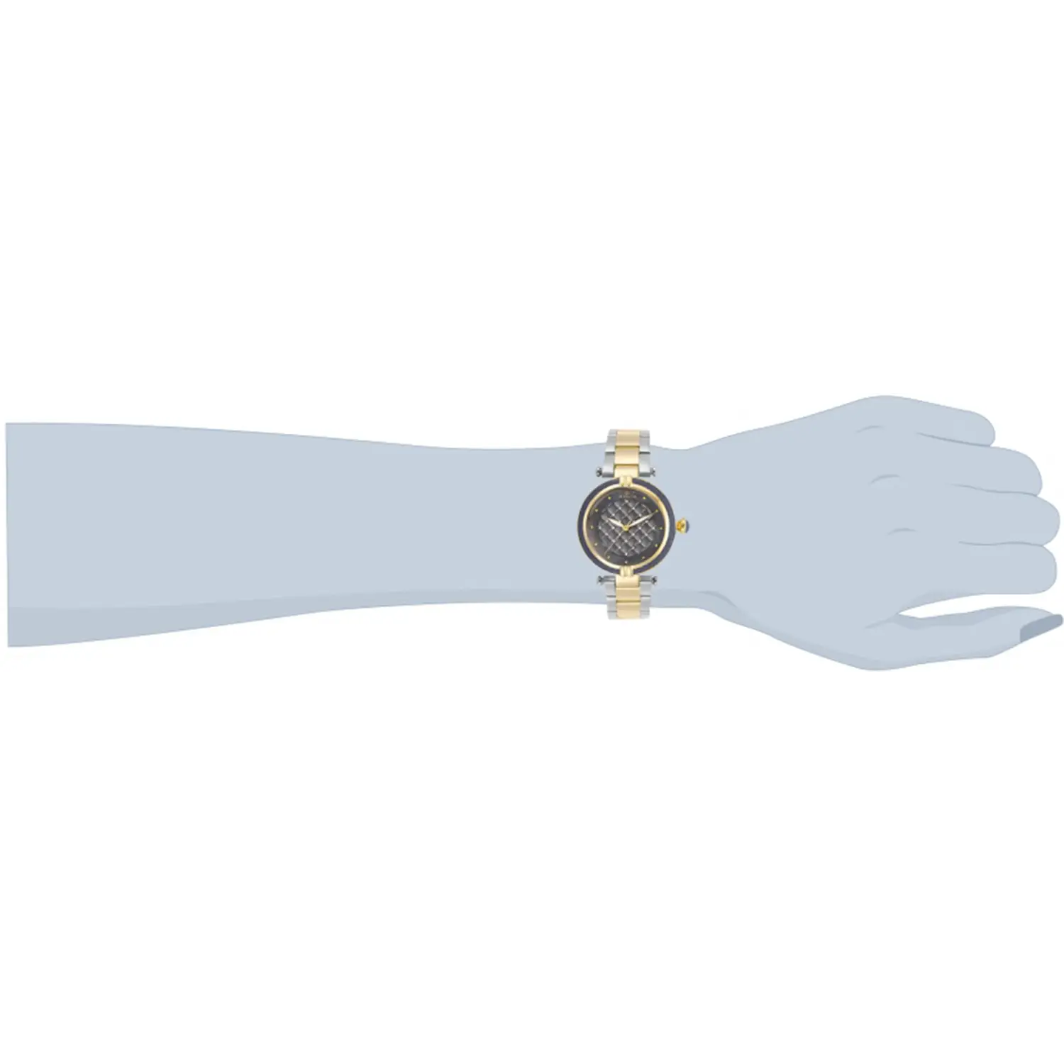 Invicta Women’s Bolt Quartz Gunmetal Dial Two Tone Stainless
