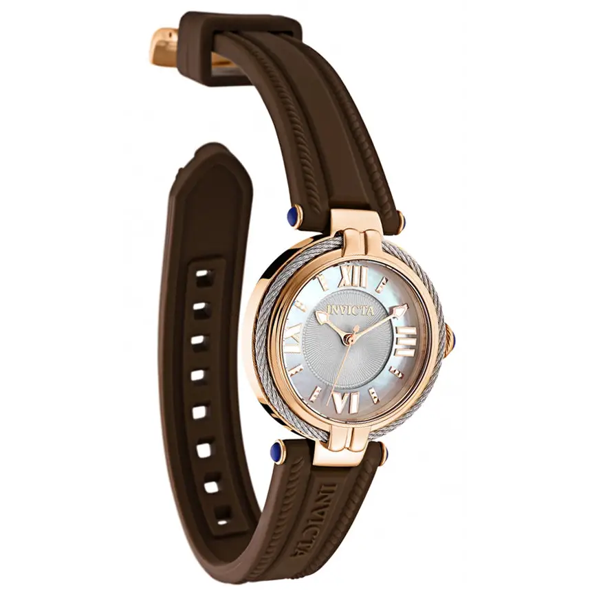 Invicta Women’s Bolt Quartz MOP Stainless Steel/Brown