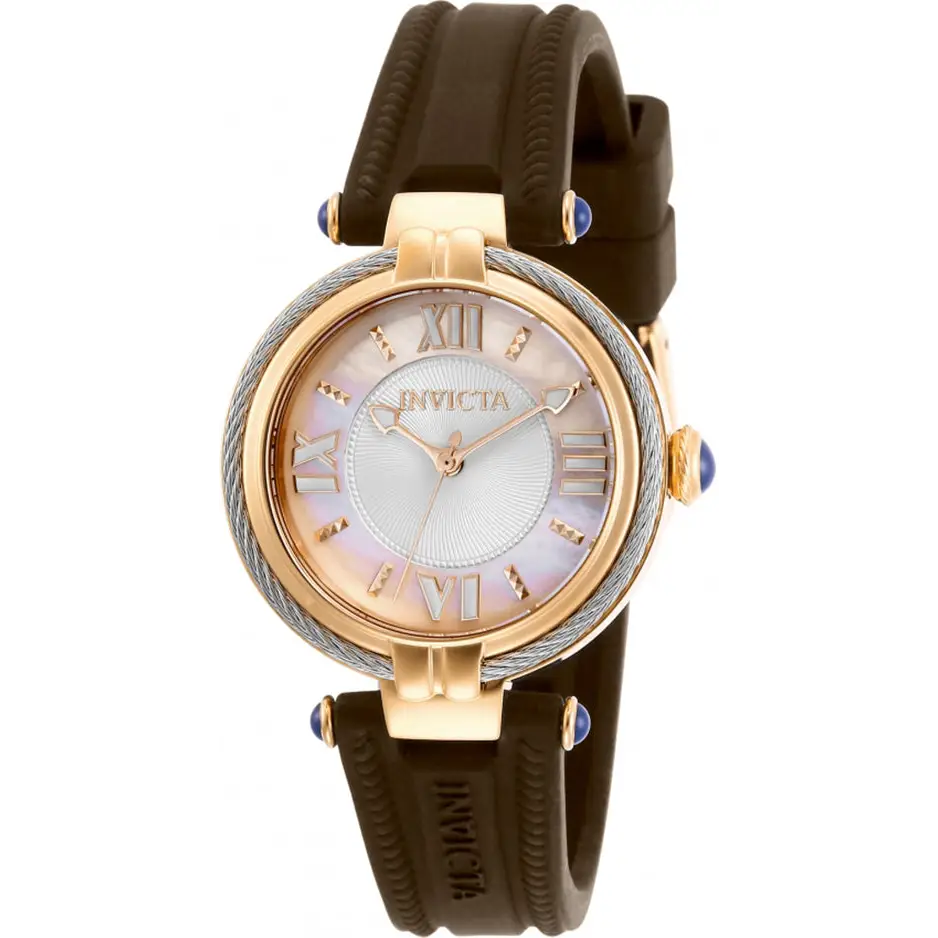Invicta Women’s Bolt Quartz MOP Stainless Steel/Brown