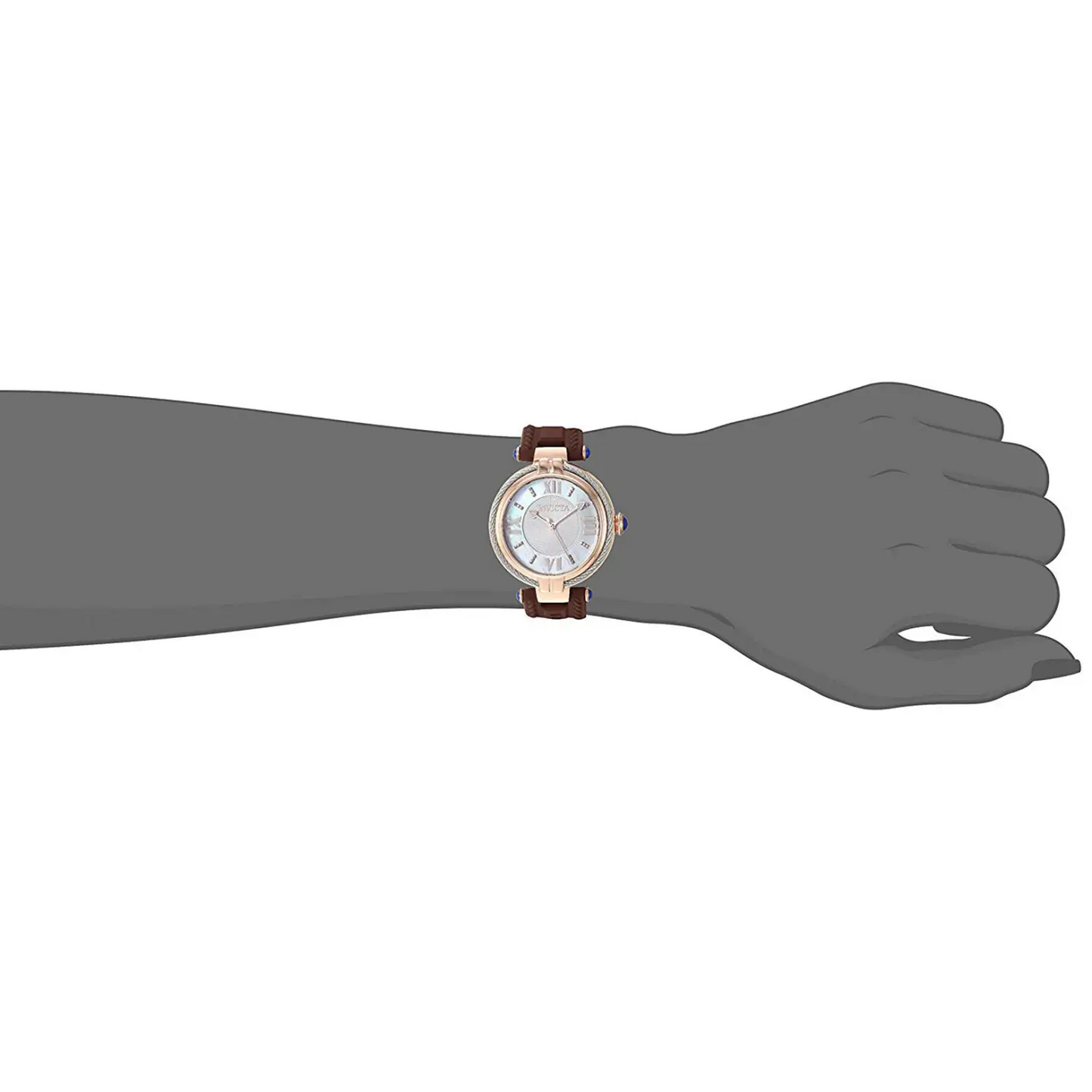 Invicta Women’s Bolt Quartz MOP Stainless Steel/Brown