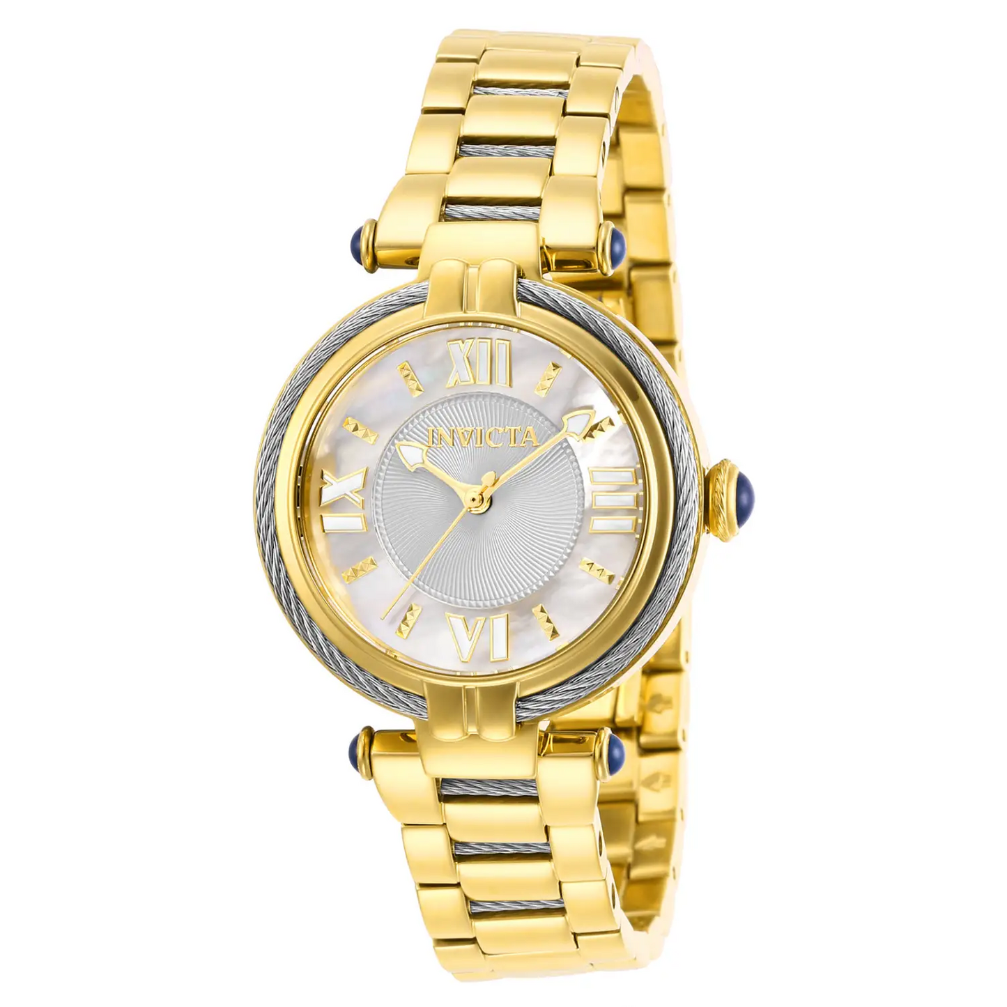 Invicta Women’s Bolt Quartz Stainless Steel Gold Plated