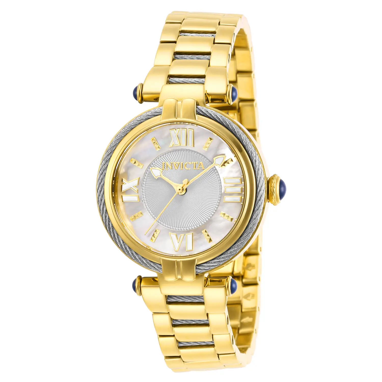Invicta Women’s Bolt Quartz Stainless Steel Gold Plated