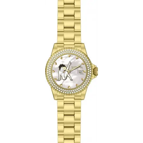 Invicta Women’s Character Collection 200m Gold Tone