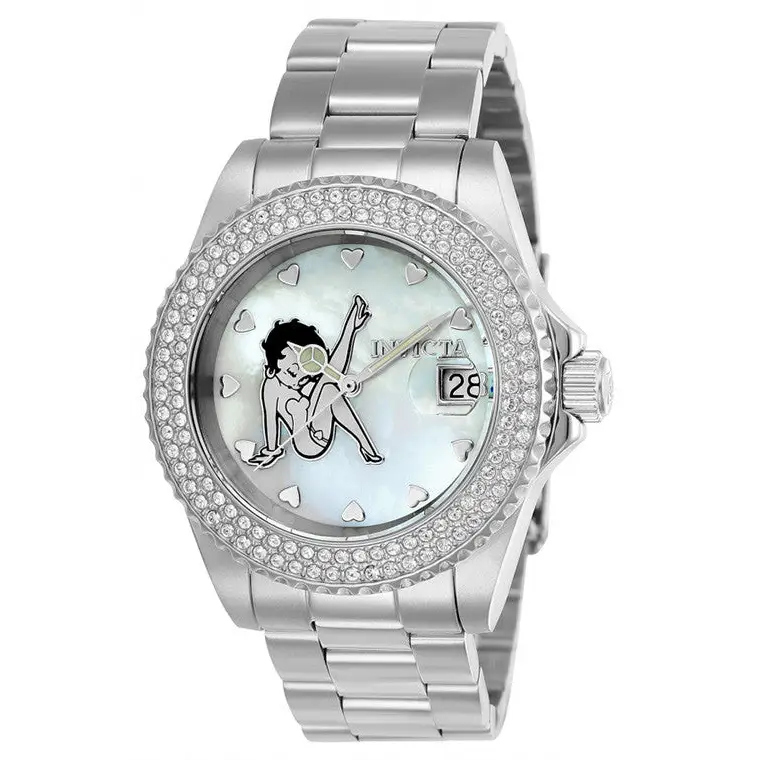 Invicta Women’s Character Collection Betty Boop S. Steel