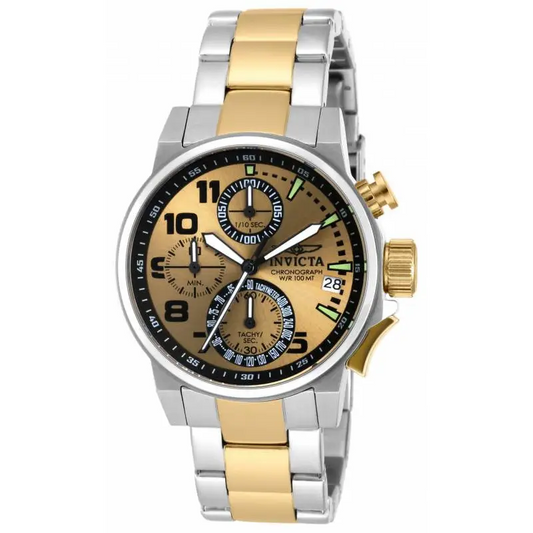 Invicta Women’s I-Force Chronograph 100m Two Toned Stainless