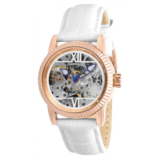 Invicta Women’s Objet D’Art Automatic Stainless Steel/White