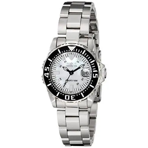 Invicta Women’s Pro Diver 100m Quartz White Dial Stainless