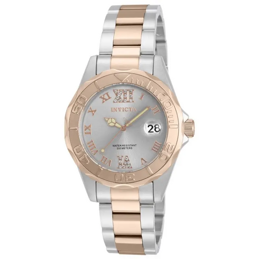 Invicta Women’s Pro Diver 200m Quartz Two Toned Stainless