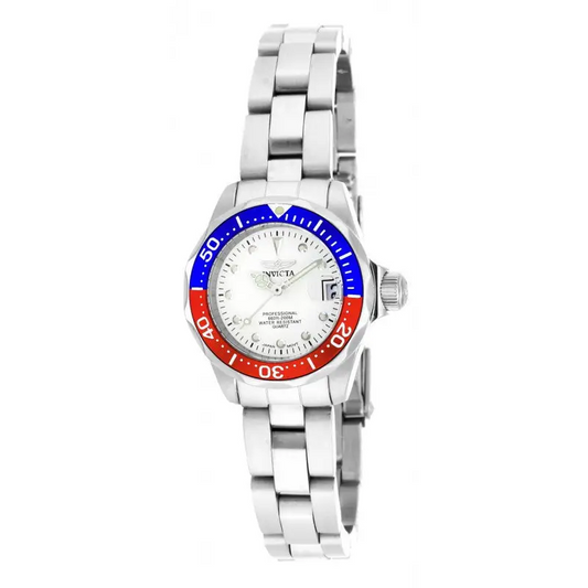 Invicta Women’s Pro Diver Analog 200m Quartz Stainless Steel