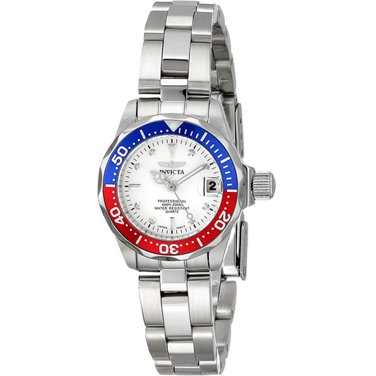 Invicta Women’s Pro Diver Analog Quartz 100m Stainless Steel