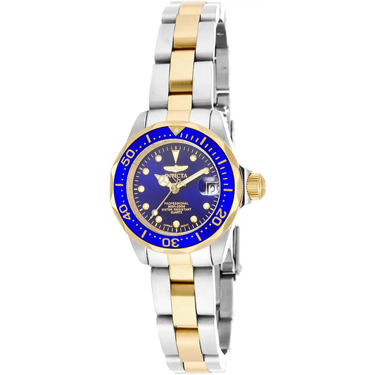 Invicta Women’s Pro Diver Quartz 200m Two Tone Stainless