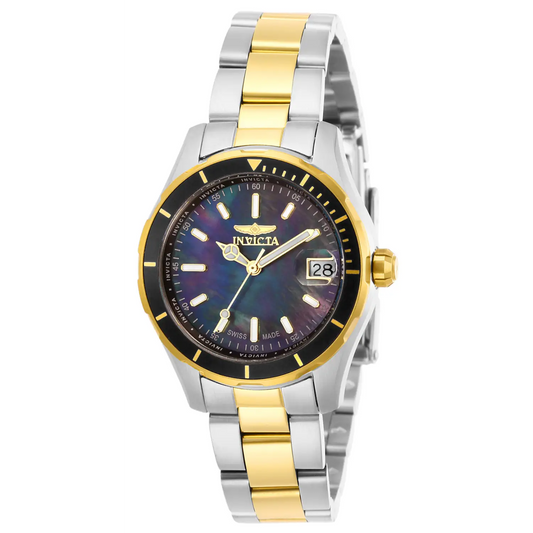 Invicta Women’s Pro Diver Quartz Stainless Steel Watch 28647