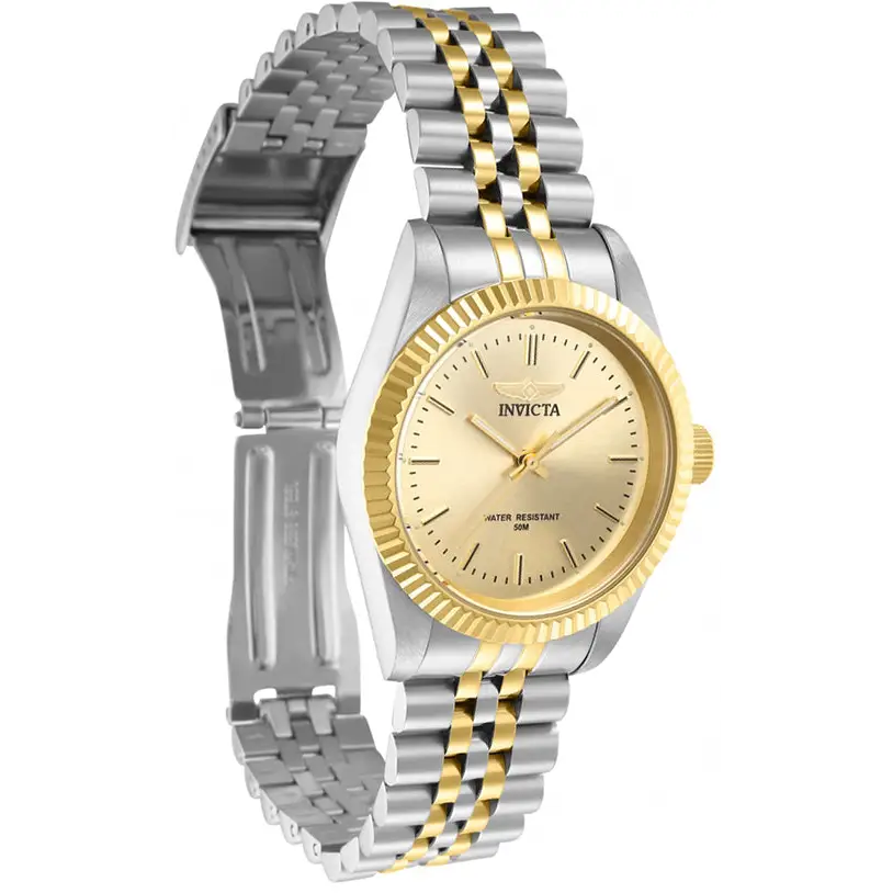 Invicta Women’s Specialty Champagne Dial Two Tone Stainless