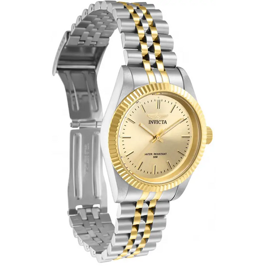 Invicta Women’s Specialty Champagne Dial Two Tone Stainless