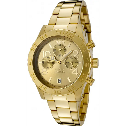 Invicta Women’s Specialty Chronograph 50m Gold Tone