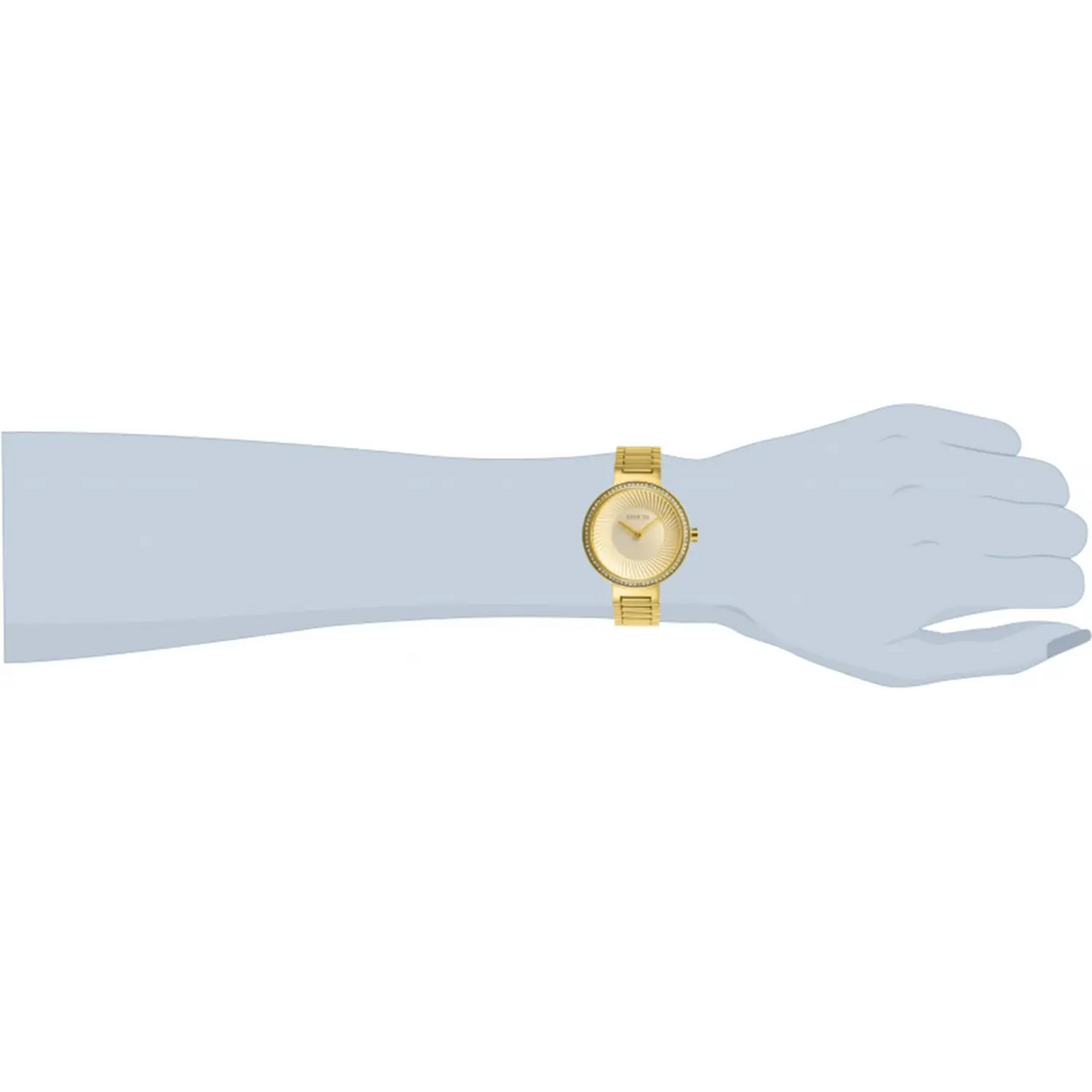 Invicta Women’s Specialty Quartz 100m Gold Tone Stainless