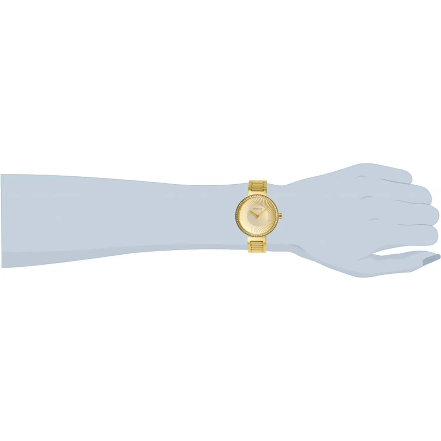 Invicta Women’s Specialty Quartz 100m Gold Tone Stainless