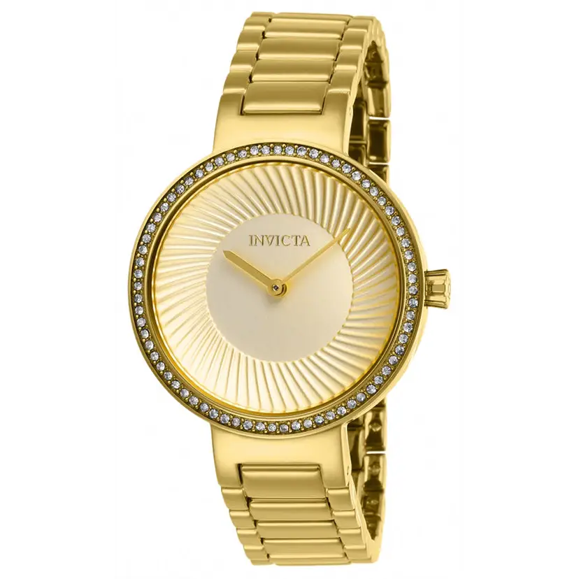 Invicta Women’s Specialty Quartz 100m Gold Tone Stainless