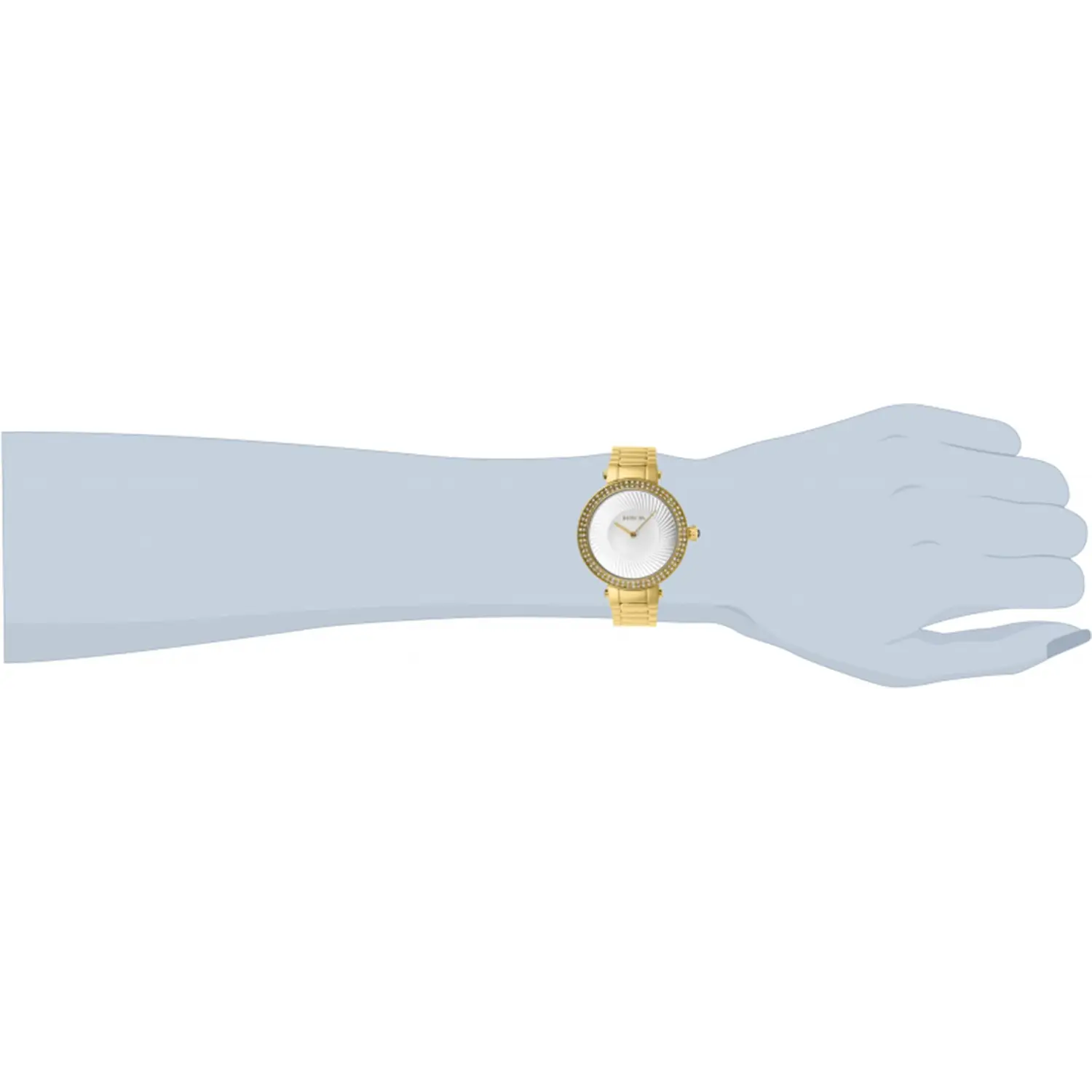 Invicta Women’s Specialty Quartz 100m Gold Tone Stainless