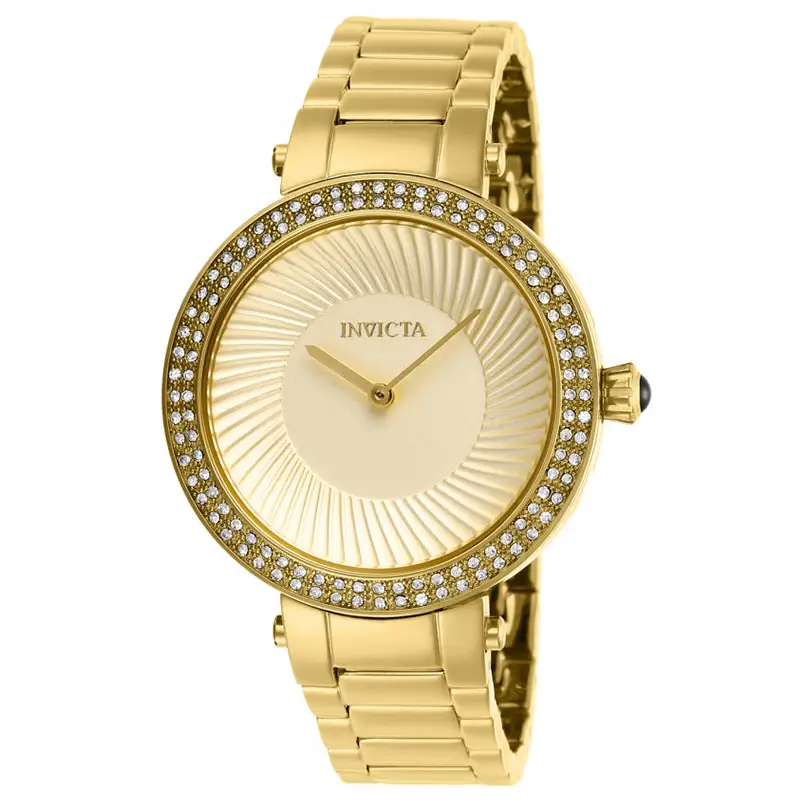 Invicta Women’s Specialty Quartz 100m Gold Tone Stainless