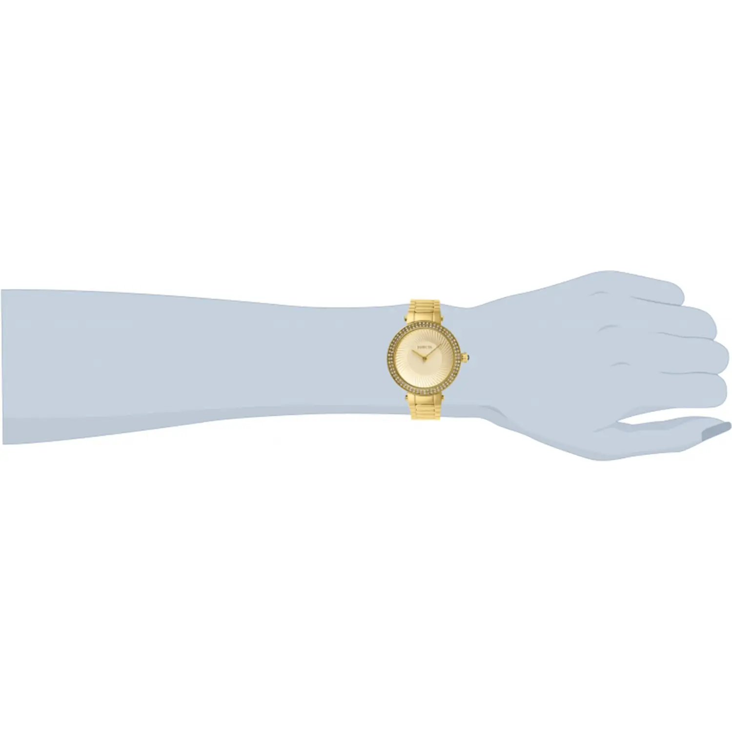 Invicta Women’s Specialty Quartz 100m Gold Tone Stainless