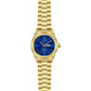 Invicta Women’s Specialty Quartz Blue Dial Gold Tone