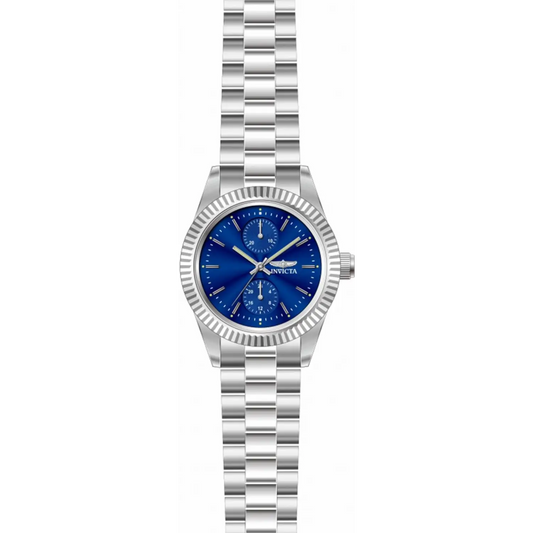 Invicta Women’s Specialty Quartz Chrono Blue Dial Stainless