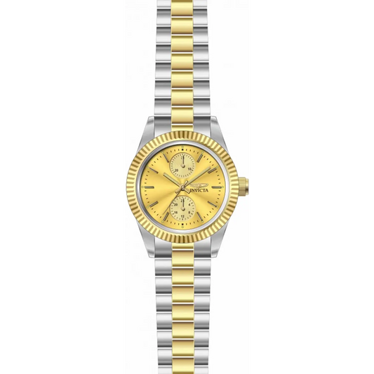 Invicta Women’s Specialty Quartz Gold Dial Two Tone