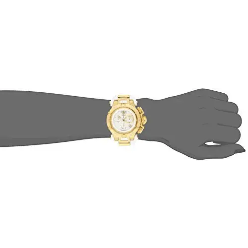 Invicta Women’s Subaqua Chronograph 500m Gold-Tone and White