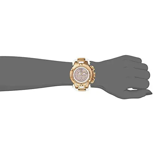 Invicta Women’s Subaqua Chronograph 500m Rose Gold White