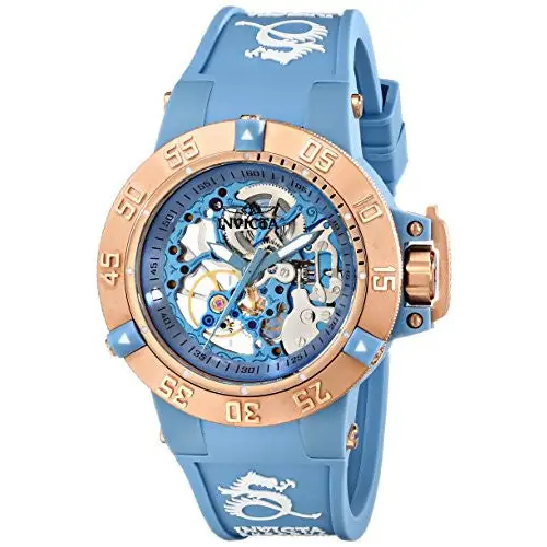 Invicta Women’s Subaqua Mechanical 200m Plastic Case Blue