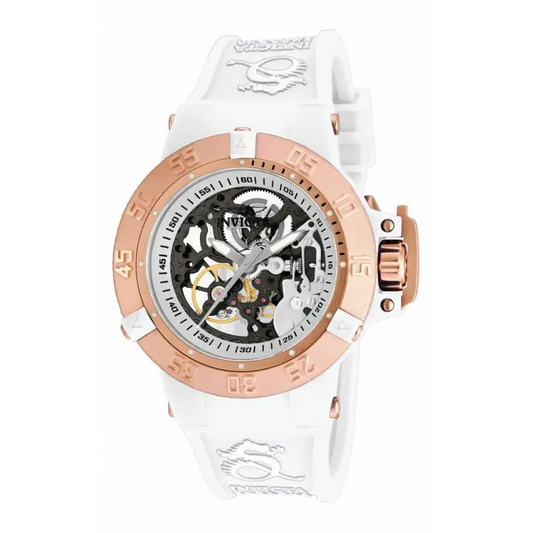 Invicta Women’s Subaqua Mechanical 200m Plastic Case White