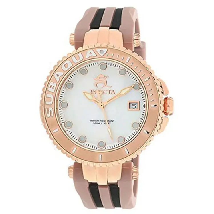 Invicta Women’s Subaqua Quartz 100m Stainless Steel/Brown