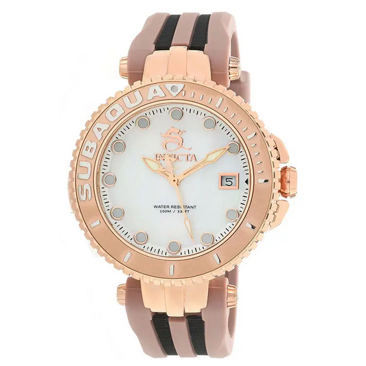 Invicta Women’s Subaqua Quartz 100m Stainless Steel/Brown