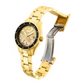 Invicta Women’s Swiss Quartz 100m MOP Gold Tone Stainless