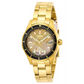 Invicta Women’s Swiss Quartz 100m MOP Gold Tone Stainless