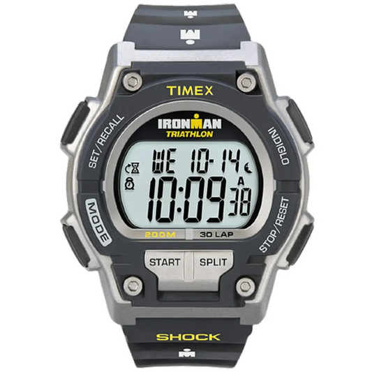 Ironman Men’s Digital Quartz 30 Full-Size 200m Black Resin