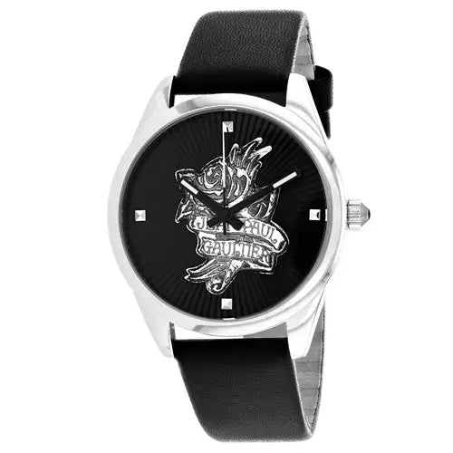Jean Paul Gaultier Women’s Navy Tatoo Stainless Steel Watch