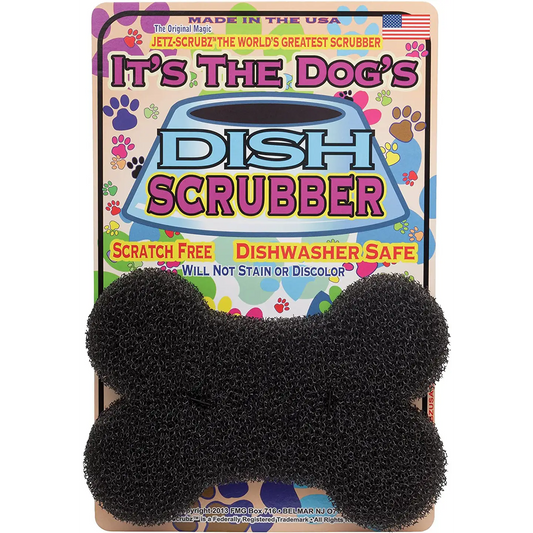 Jetz Scrubz Dog’s Scratch Free Dish and Bowl Scrubber J54 -